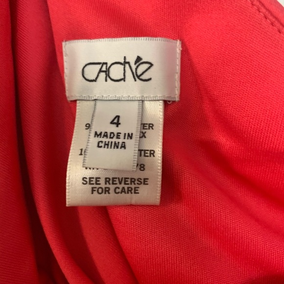 Cache Prom Dress One Shoulder - Picture 7 of 7